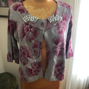 Anthropologie Charlotte Tarantola Cardigan